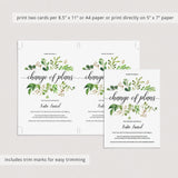 Neutral baby shower postponed announcement cards by LittleSizzle