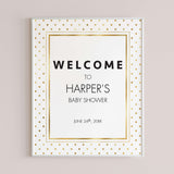 Printable Welcome Sign for Modern Party