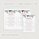 Would You Rather Christmas Party Game Printable