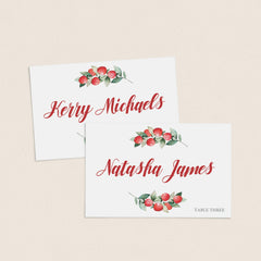 Christmas gift tags template by LittleSizzle