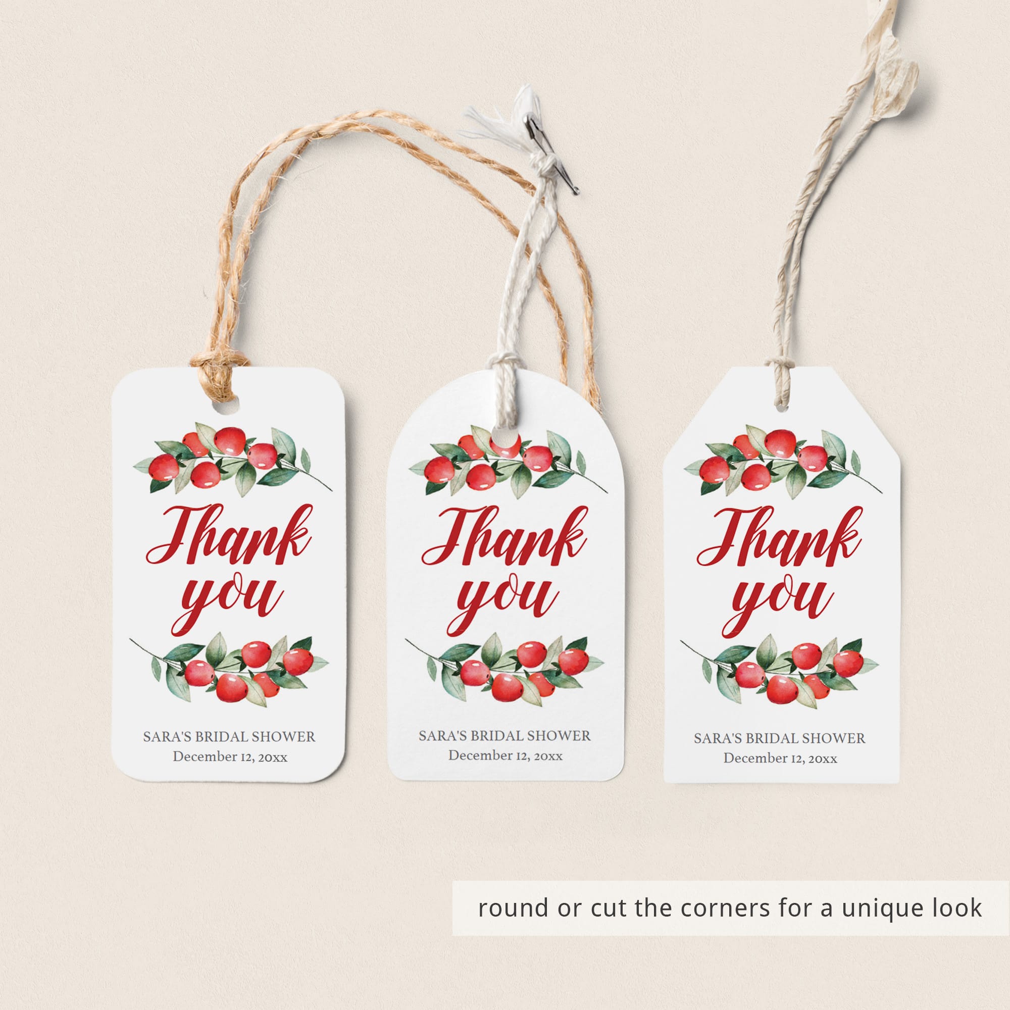 christmas-bridal-shower-favor-tags-template-instant-download-littlesizzle for Free Printable Bridal Shower Gift Tags Christmas Bridal Shower Favor Tags Template | Instant download – LittleSizzle for Free Printable Bridal Shower Gift Tags