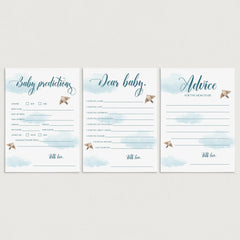 Air baby shower games printable by LittleSizzle