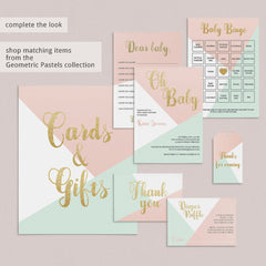 Mint baby shower ideas by LittleSizzle
