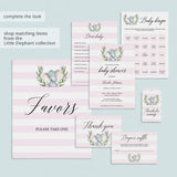 Girl baby shower ideas printable games and decorations by LittleSizzle