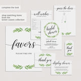 Greenery Bridal Shower Sign Love Is Sweet