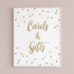 Gold shower decor package by LittleSizzle