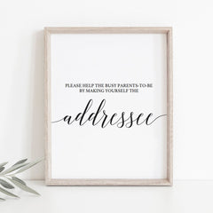 Addressee station sign template by LittleSizzle