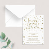 Twinkle Twinkle Baby Sprinkle Invitation Template