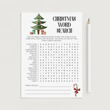 Xmas Word Search Game Printable by LittleSizzle
