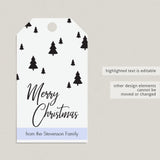 DIY Holiday gift tags minimalist by LittleSizzle
