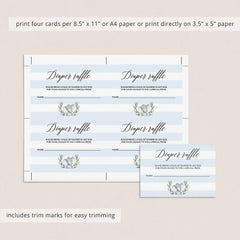Editable baby shower templates for elephant themed party by LittleSizzle