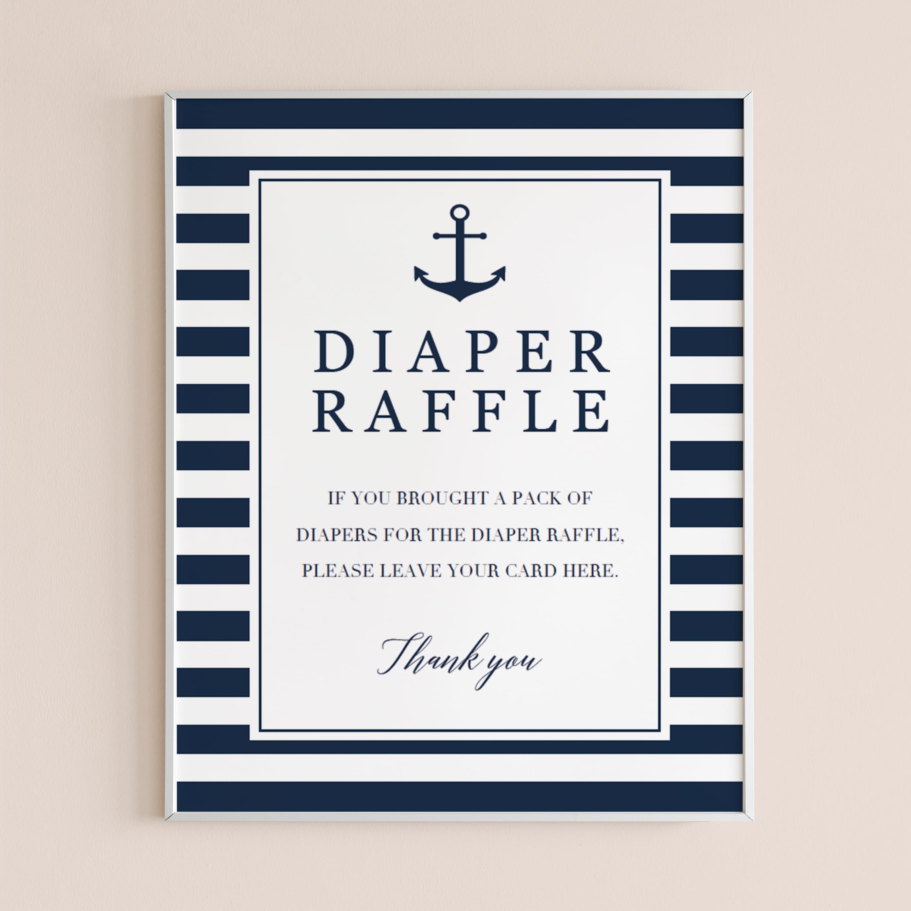 Nautical baby shower decor printable by LittleSizzle