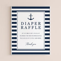 Nautical baby shower decor printable by LittleSizzle