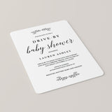 Drive thru baby shower invitation template by LittleSizzle