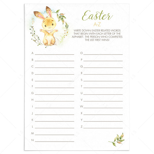 Easy Easter Activity for Kids Instant Download by LittleSizzle