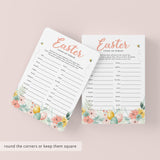 Easter Game for Groups Finish The Phrase Printable