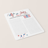 Independence Day Classroom Game Printable