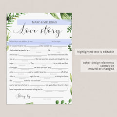 diy bridal shower editable templates