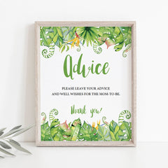Green shower decor printables by LittleSizzle
