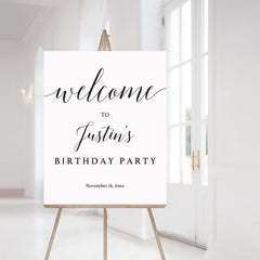 Minimal Birthday Decorations Bundle Printable