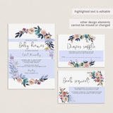 Bohemian Baby Shower Party Bundle Instant Download