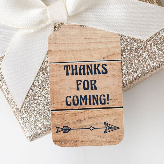 Printable favor tag for woodland shower by LittleSizzle
