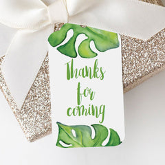 Jungle Party Supplies Cards, Tags and Planner Sheets