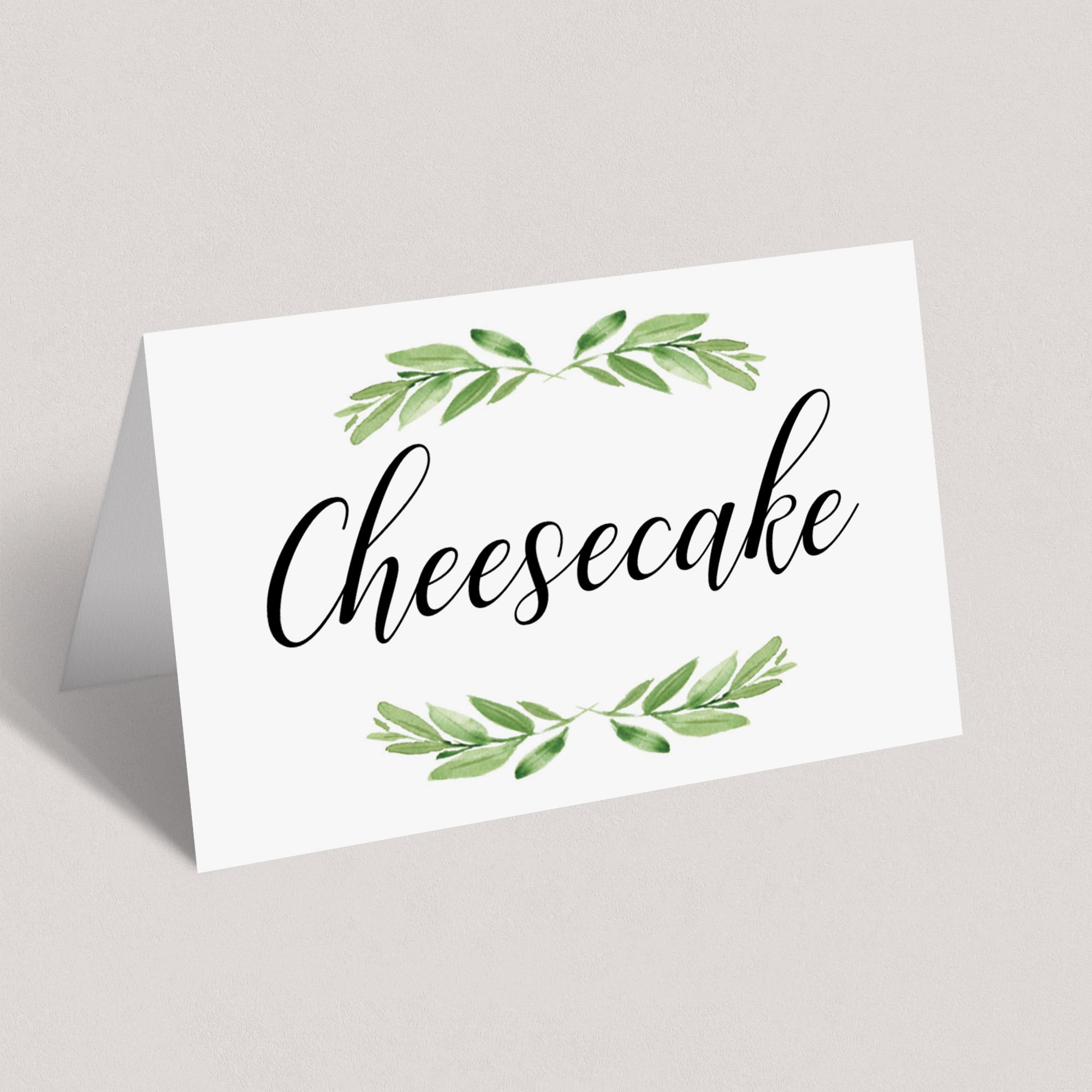Greenery Food Labels printable | DIY food cards instant download – LittleSizzle greenery-food-labels-printable-diy-food-cards-instant-download-littlesizzle