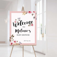 Printable Baby Shower Decor Pack for Girls