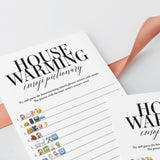Housewarming Emojis Game with Answers Printable
