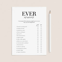 Married in 1998 25th Wedding Anniversary Party Games Bundle