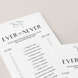 Ever or Never Graduation Party Game Download
