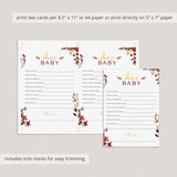 Wishes for baby dear baby cards burgundy by LittleSizzle