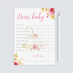 Pumpkin baby shower games for girl party by LittleSizzle