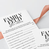 Office Family Feud Questions and Answers Printable