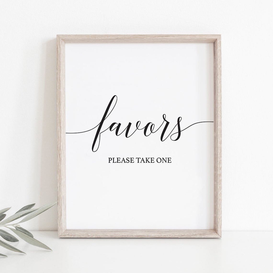 Instant download favors table sign by LittleSizzle