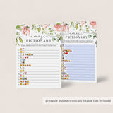 Floral Emoji Game for Virtual Bridal Shower
