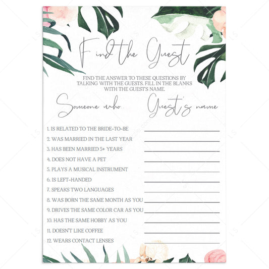Find The Guest Editable Template Summer Theme by LittleSizzle