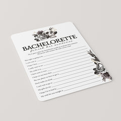 Black Bachelorette Icebreaker Game Finish Her Sentence