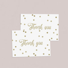 Twinkle baby shower thank you card printable by LittleSizzle