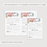 Baby shower mad libs instant download by LittleSizzle