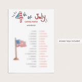 4th of July BBQ Games Bundle Instant Download