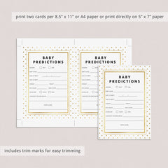 Baby birth predictions printable game by LittleSizzle