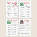 Funny Christmas Party Games Bundle Digital Download by LittleSizzle