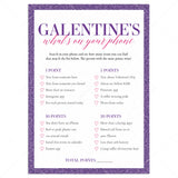 Galentine's Day What's On Your Phone Game Printable by LittleSizzle