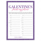 Galentine's Day Game Printable Finish That Phrase by LittleSizzle