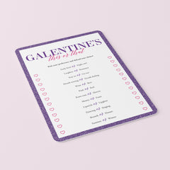 Printable Galentine's Day Game This or That Digital Download