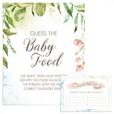 Garden baby shower activity printable by LittleSizzle