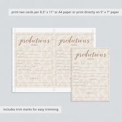 Neutral Safari Baby Shower Games Package Instant Download
