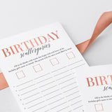 Girl First Birthday Party Game Scattergories Printable